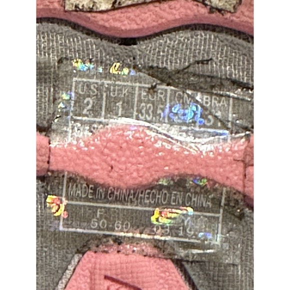 Skechers REGGAE ADVENTURE POPS Girls Size 2 Hot pink - Picture 8 of 8